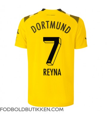 Borussia Dortmund Giovanni Reyna #7 Tredjetrøje 2022-23 Kortærmet